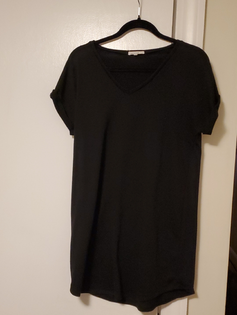 Black T-shirt Dress